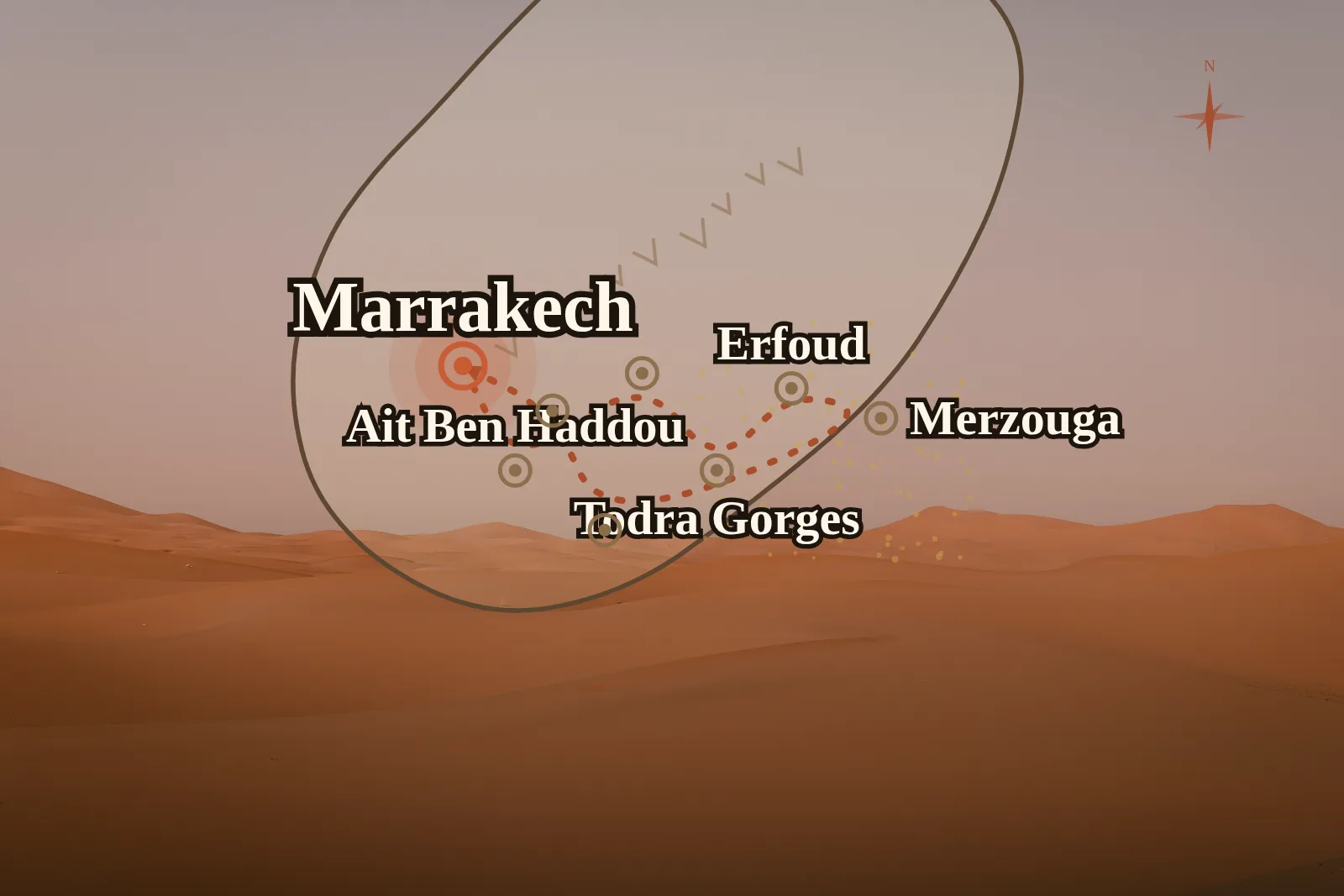 3 Days Marrakech to Merzouga Desert Tour