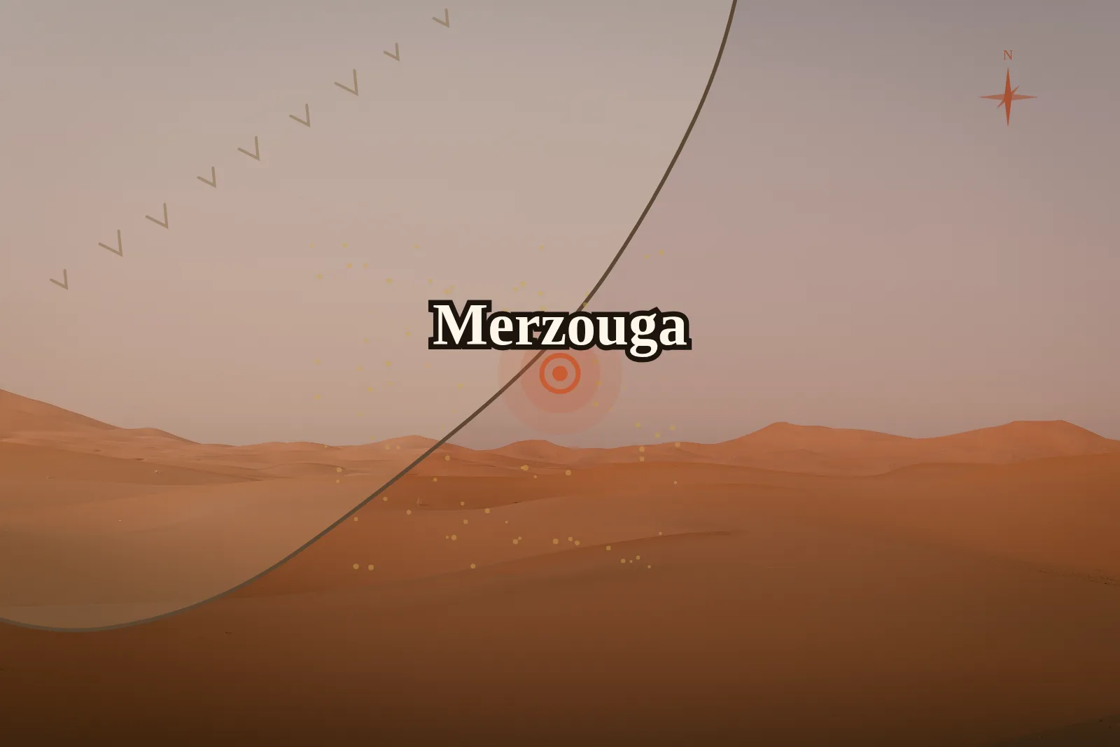 Passeggiata in Dromedario nel Deserto di Merzouga